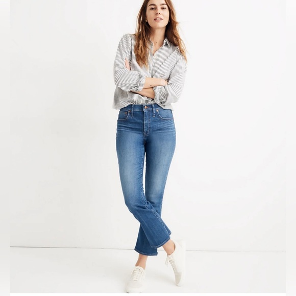 Madewell Cali Demi Boot Denim (Size 28) - Picture 1 of 5